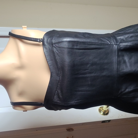 Apart Leather Dress 👗 😍 - Picture 2 of 6